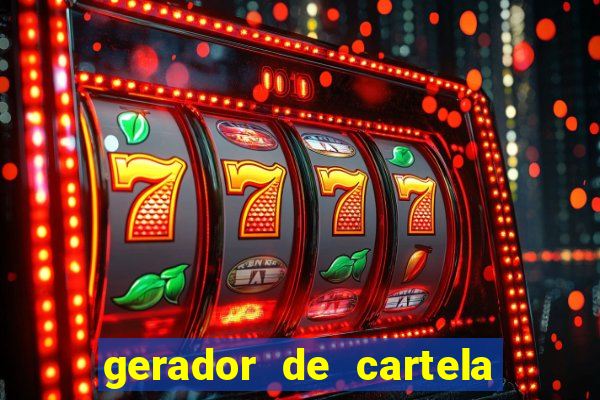 gerador de cartela de bingo